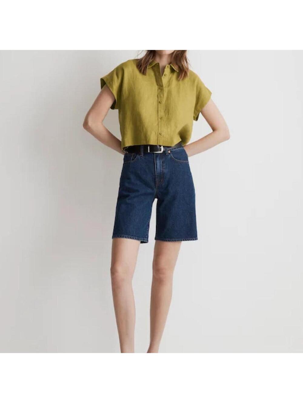 100% Linen Dolman Shirt